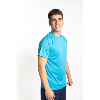 CAMISETA STAR TECNICA  AQUA ROYAL BARATA CERES TEXTIL Y PUBLICIDAD