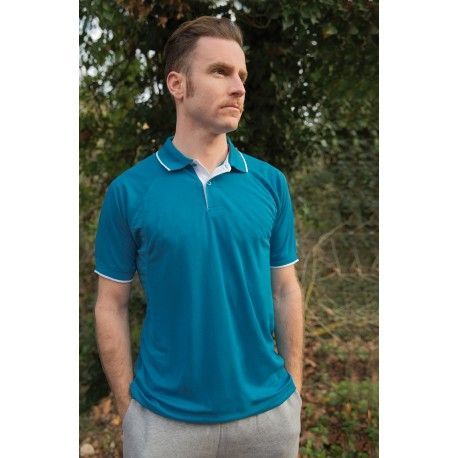 POLO TÉCNICO PERSONALIZADO ITALIA SPORT ACQUA ROYAL