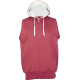 CHALECO CON CAPUCHA 025 - 285 GRSM, 50% ALG./50% POL.