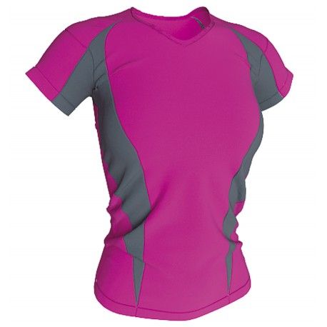 CAMISETA TÉCNICA PERSONALIZADA CANTABRIA WOMAN FITNESS ACQUA ROYAL CERES TEXTIL Y PUBLICIDAD
