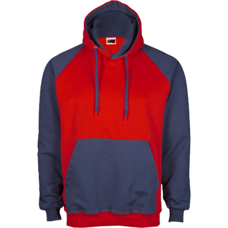 SUDADERA CAPUCHA 285 GRS. 50% POL/50% ALG. REF. 038 CERES TEXTIL Y PUBLICIDAD
