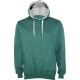 SUDADERA CAPUCHA 285 GRS. 50% POL/50% ALG. REF. 009 CERES TEXTIL Y PUBLICIDAD