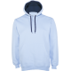 SUDADERA CAPUCHA 285 GRS. 50% POL/50% ALG. REF. 009 CERES TEXTIL Y PUBLICIDAD