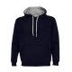 SUDADERA CAPUCHA URBAN BICOLOR ROLY CERES TEXTIL Y PUBLICIDAD
