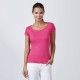 CAMISETA MUJER GUADALUPE M/C 100% ALG. ROLY CERES TEXTIL Y PUBLICIDAD