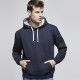 SUDADERA CAPUCHA URBAN BICOLOR ROLY CERES TEXTIL Y PUBLICIDAD